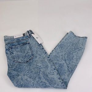 7 for all mankind size 31 the ankle skinny, super skinny, vintage print